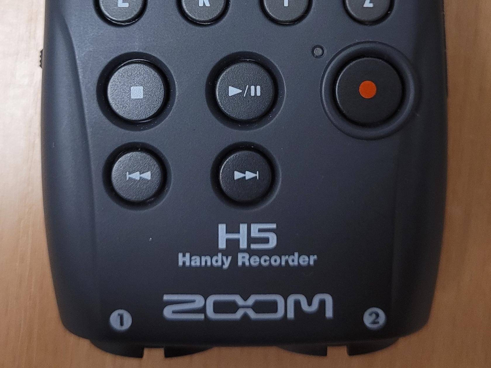 Aufnahmetasten des Audio Recorders