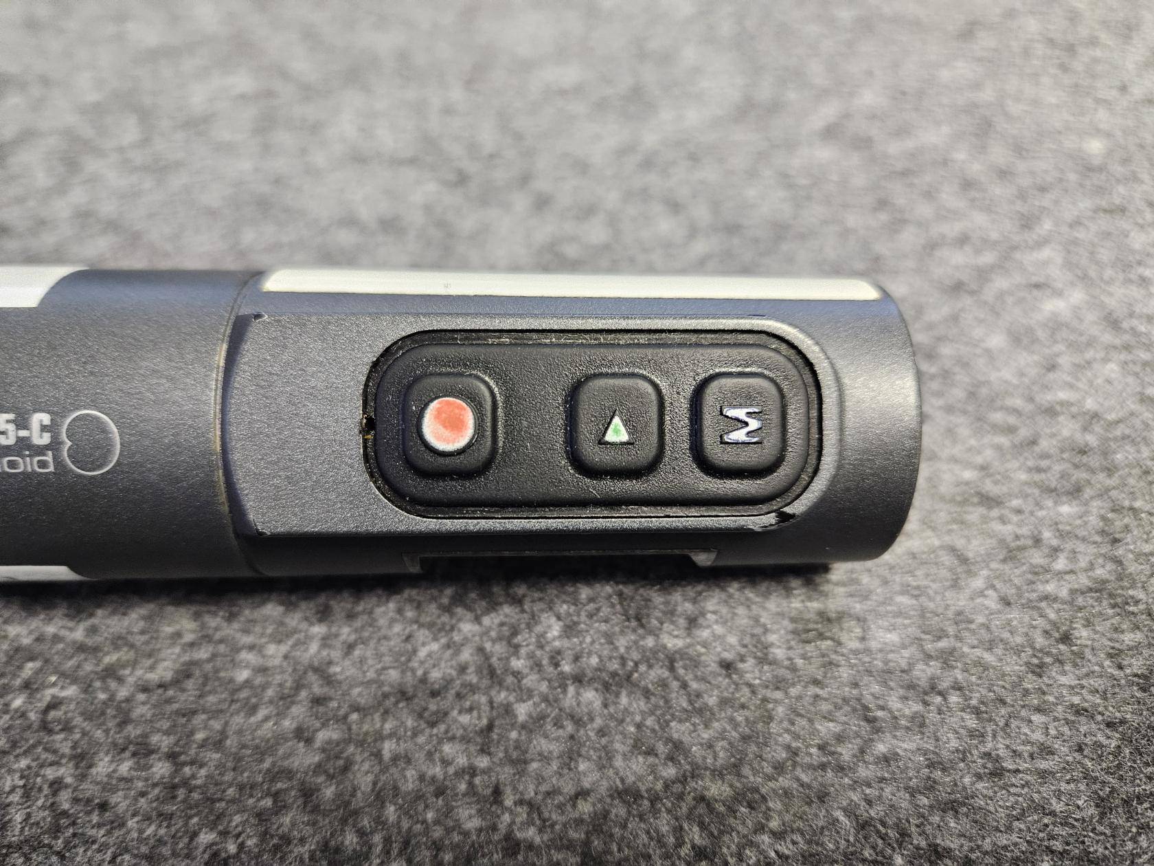 Bedienfeld des FlashMic