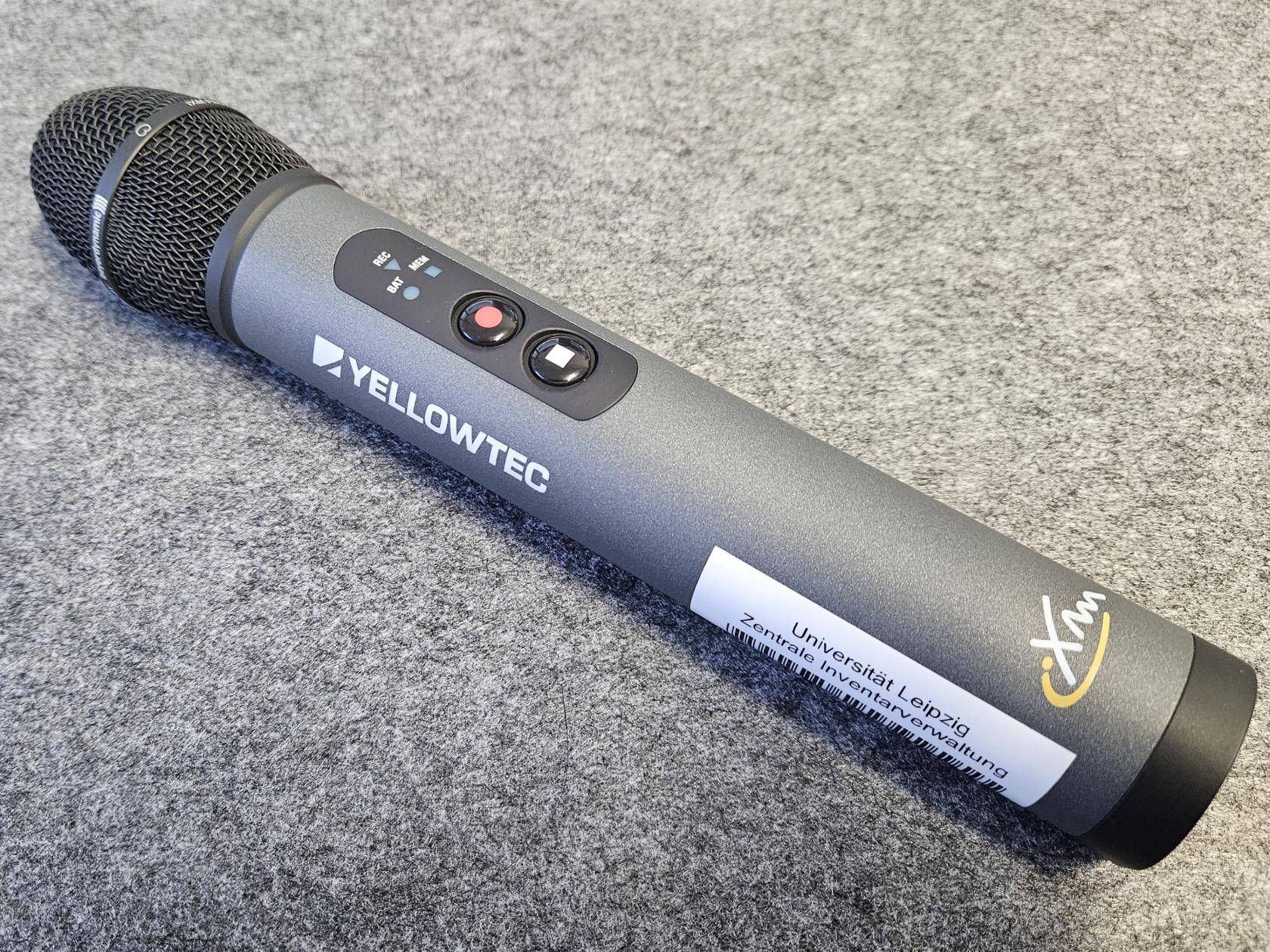 Mikrofon mit integriertem Recorder