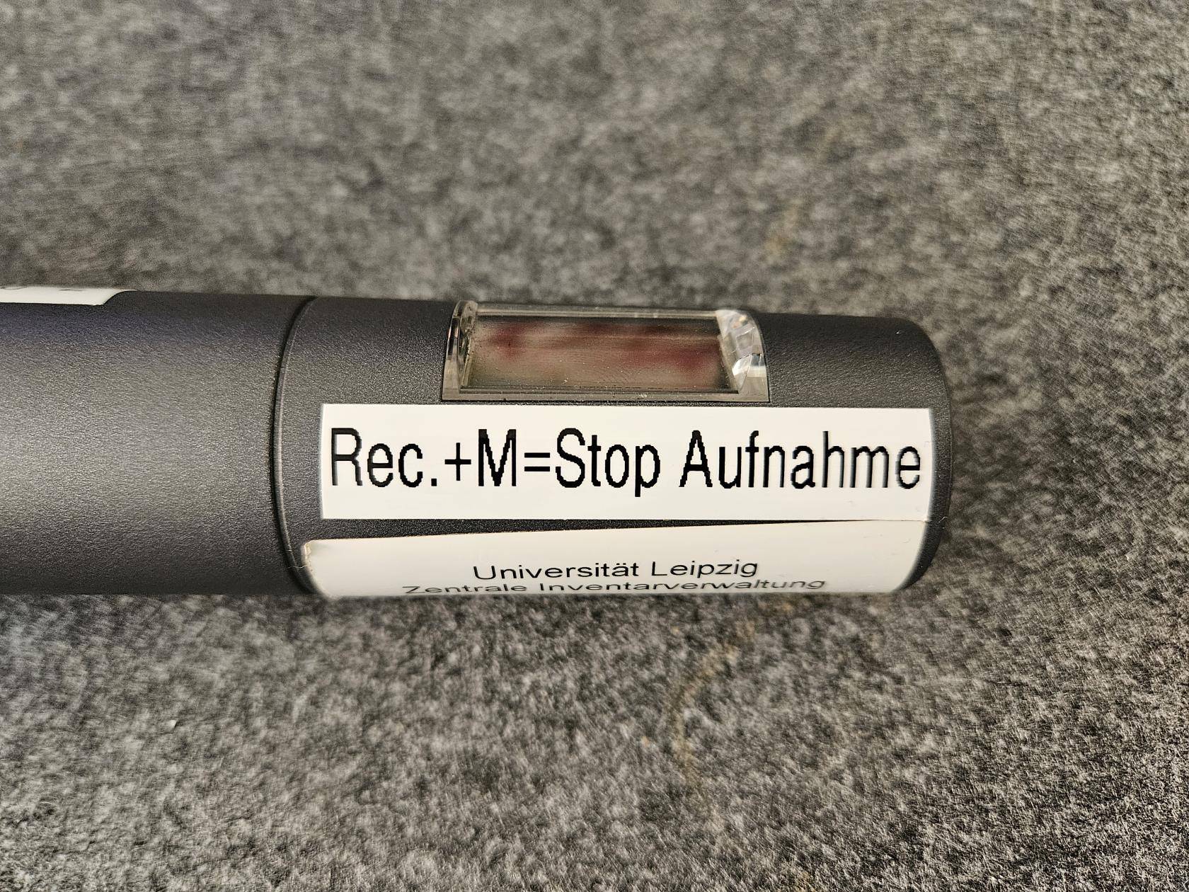 Beschriftung am FlashMic 2